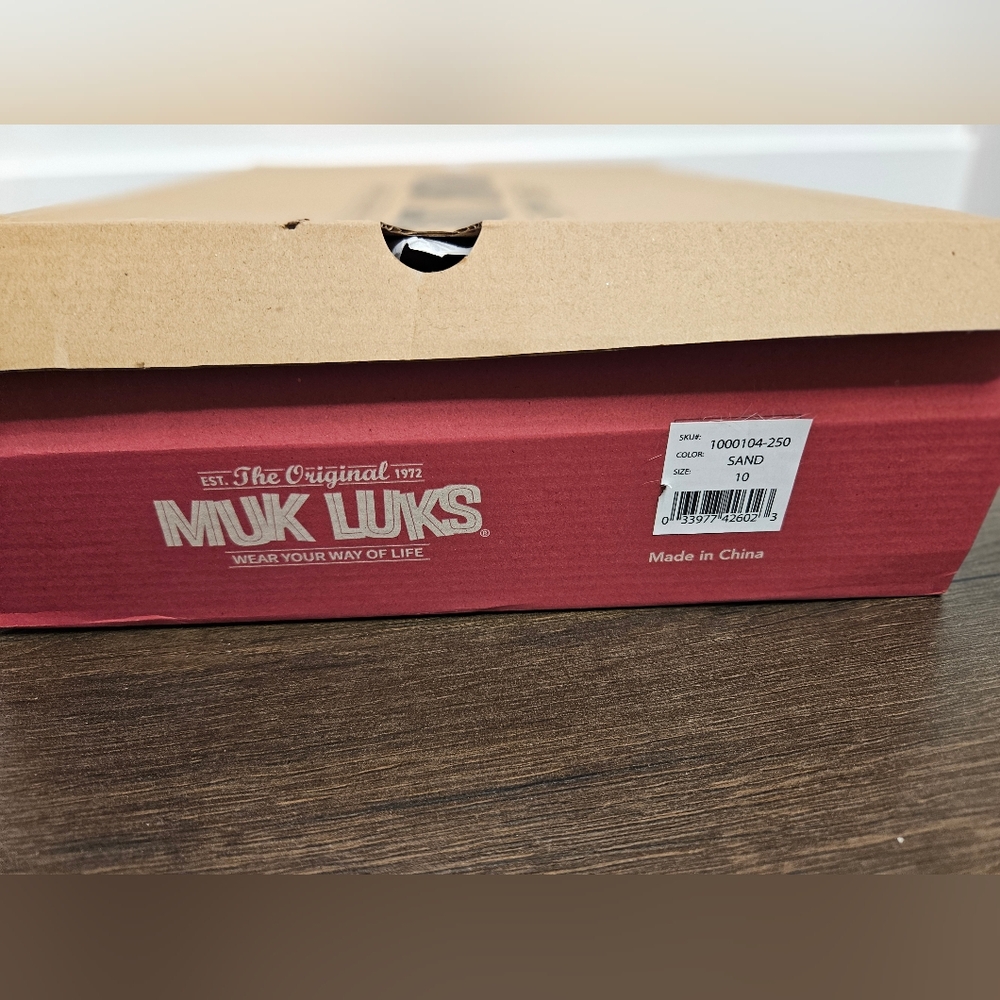 SOLD 💥 NEW 💫 Muk Luks Tall Boots - Sand Color Women's Size 10 - Picture 11 of 12